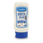GREEK SALAD DRESSING ΜΕ ΕΛΛΗΝΙΚΗ ΦΕΤΑ ΠΟΠ CONDITO 320gr